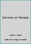 Hardcover Sermons on Genesis Book