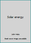 Hardcover Solar energy Book