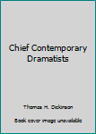 Hardcover Chief Contemporary Dramatists Book