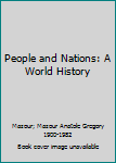 Hardcover People and Nations: A World History Book