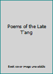 Paperback Poems of the Late T'ang Book