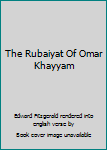 Unknown Binding The Rubaiyat Of Omar Khayyam Book