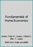 Hardcover Fundamentals of Home Economics Book