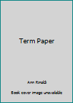 Paperback Term Paper Book