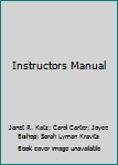 Paperback Instructors Manual Book