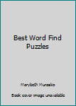 Paperback Best Word Find Puzzles Book