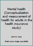 Mental health