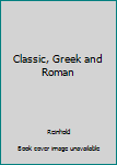 Unknown Binding Classic, Greek and Roman Book