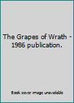 Mass Market Paperback The Grapes of Wrath - 1986 publication. Book