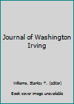 Hardcover Journal of Washington Irving Book