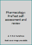 Paperback Pharmacology: PreTest self-assessment and review Book