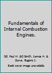 Hardcover Fundamentals of Internal Combustion Engines. Book