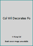 Unknown Binding Col Wil Decorates Fo Book