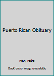 Hardcover Puerto Rican Obituary Book