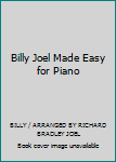 Paperback Billy Joel Made Easy for Piano Book