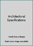 Hardcover Architectvral Specifications Book