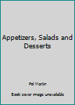 Hardcover Appetizers, Salads and Desserts Book