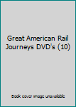 DVD Great American Rail Journeys DVD's (10) Book