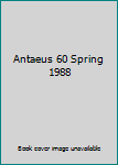 Paperback Antaeus 60 Spring 1988 Book