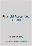 Paperback Financial Accounting BUS101 Book