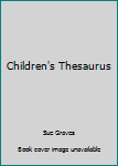 Paperback Children's Thesaurus Book