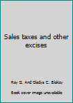 Hardcover Sales taxes and other excises Book