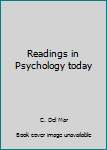 Paperback Readings in Psychology today Book