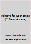 Achieve for Economics (Twelve-Months Access)