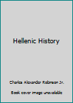 Hardcover Hellenic History Book