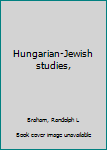 Unknown Binding Hungarian-Jewish studies, Book