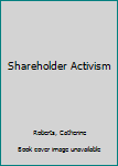 Hardcover Shareholder Activism Book