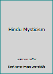 Unknown Binding Hindu Mysticism Book