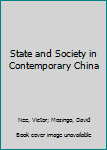 Paperback State and Society in Contemporary China Book