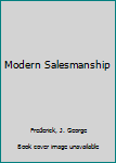 Hardcover Modern Salesmanship Book