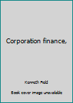 Unknown Binding Corporation finance, Book