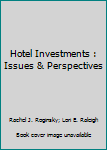 Paperback Hotel Investments : Issues & Perspectives Book