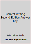Paperback Correct Writing Second Edition Answer Key Book