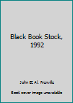 Hardcover Black Book Stock, 1992 Book