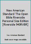 Leather Bound New American Standard The Open Bible Riverside Personal Size Edition [Riverside 940RVBR] Book