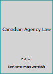 Hardcover Canadian Agency Law Book