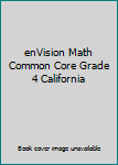 Hardcover enVision Math Common Core Grade 4 California Book