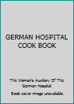 Paperback GERMAN HOSPITAL COOK BOOK