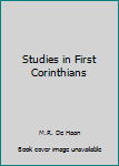 Hardcover Studies in First Corinthians Book