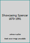 Unknown Binding Showcasing Spencer 1870-1991 Book