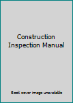 3.5" disk Construction Inspection Manual Book