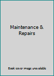 Paperback Maintenance & Repairs Book