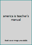 Board book america is teacher's manual Book