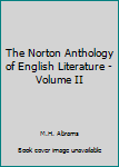 Hardcover The Norton Anthology of English Literature - Volume II Book