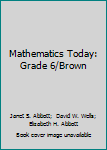 Hardcover Mathematics Today: Grade 6/Brown Book