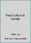 Paperback Food Culture & Society Book